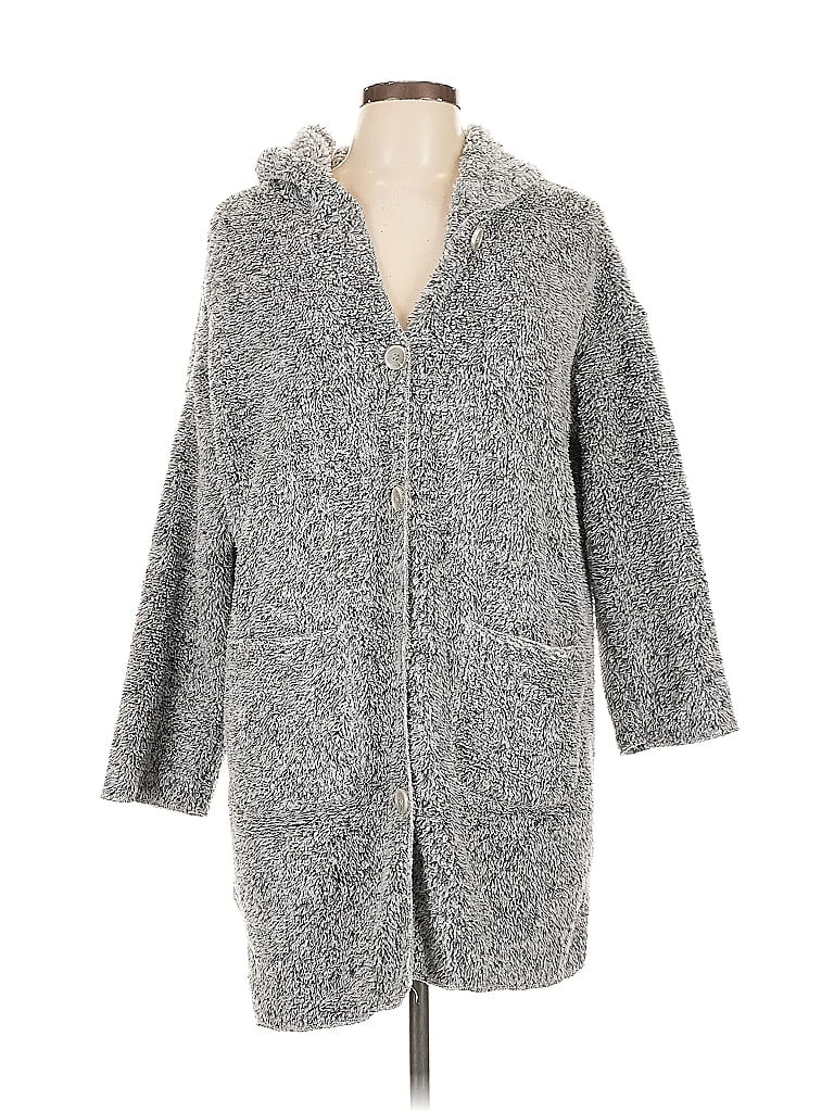 JESSICA SIMPSON Pre-owned Cardigan Sweater In Gray