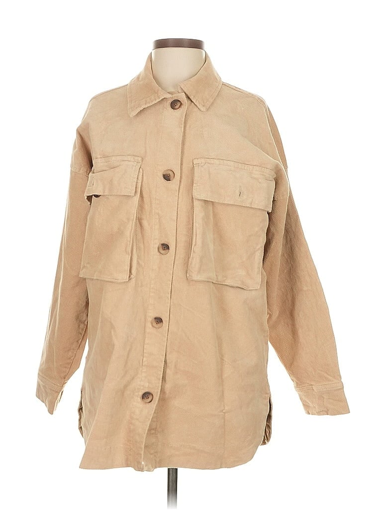 Pre-owned Forever 21 Coat In Brown