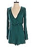 Alice & UO Solid Teal Romper Size S - photo 1