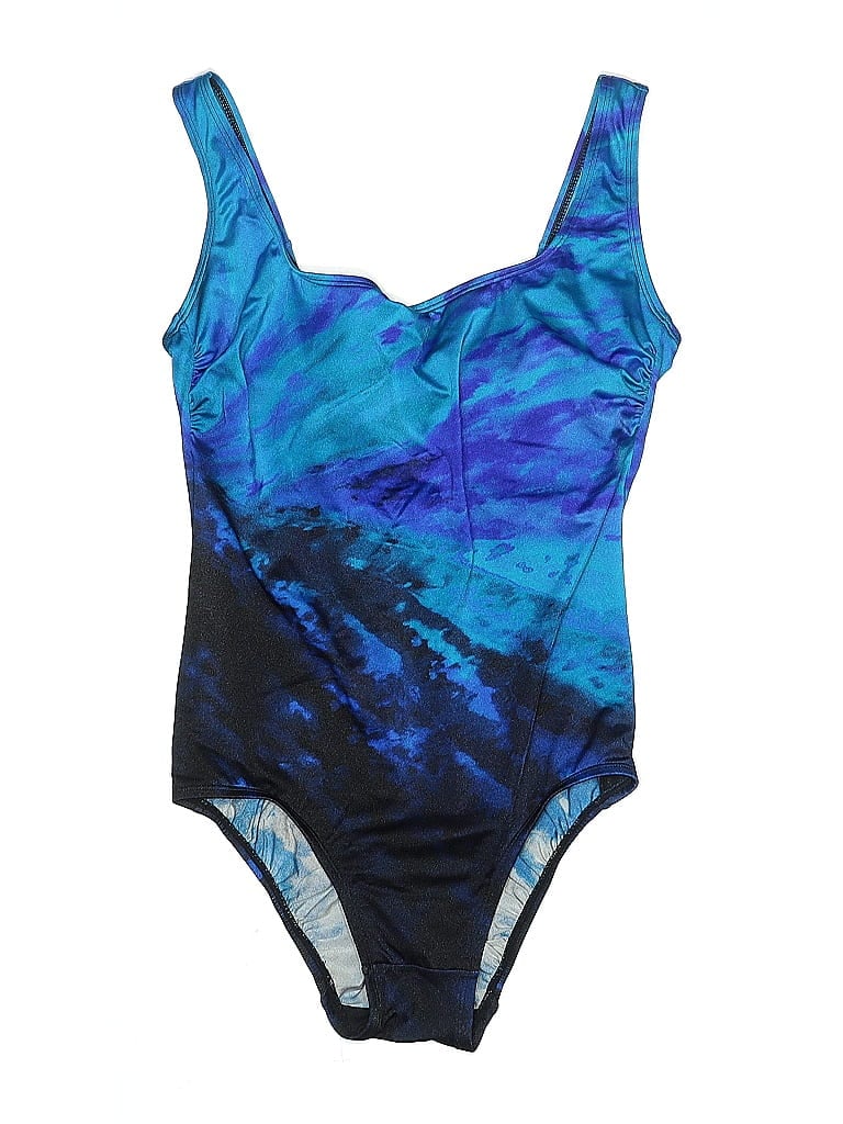 Pre-owned Longitude One Piece Swimsuit In Blue