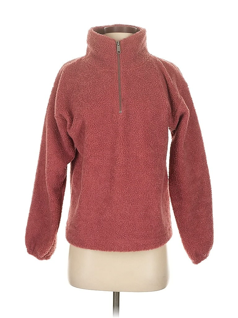 Pre-owned Ann Taylor Loft Pullover Sweater In Red