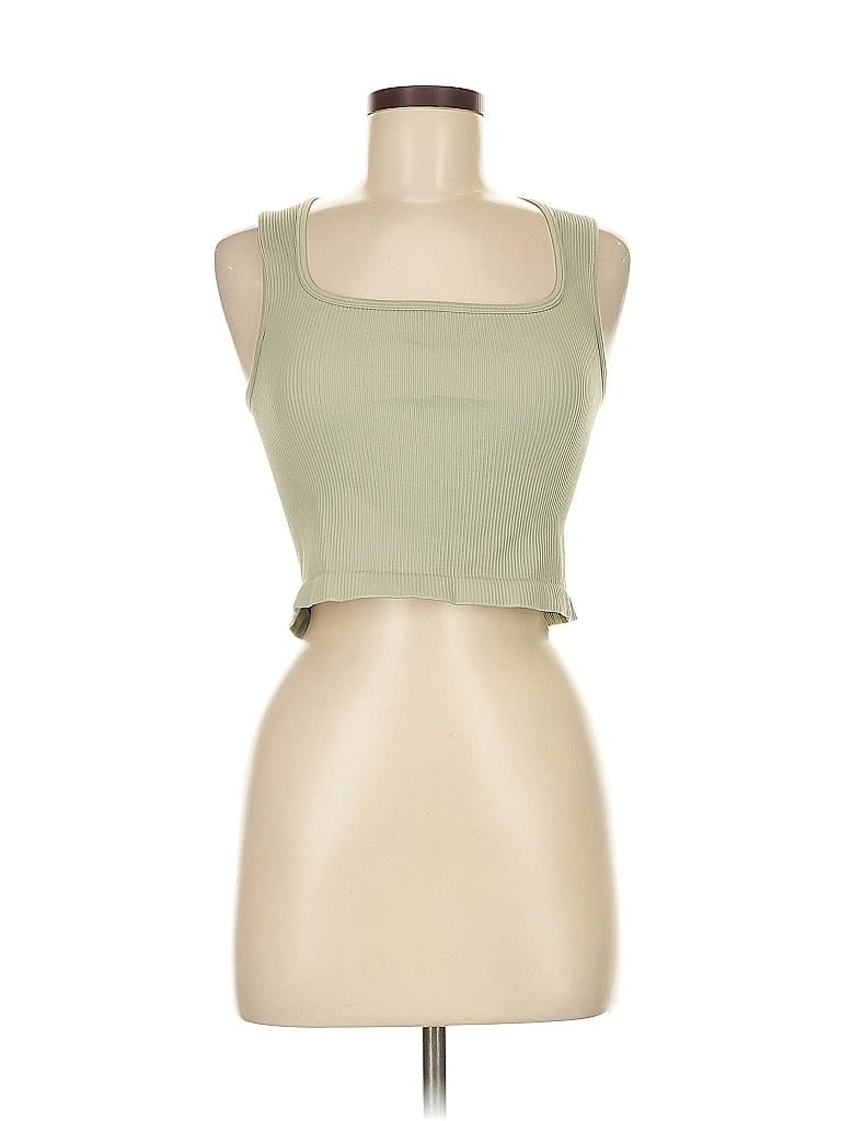 Pre-owned Oqq Cardigan Sweater In Green