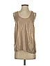 Joie Metallic Tan Sleeveless Blouse Size XS - photo 1