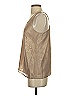 Joie Metallic Tan Sleeveless Blouse Size XS - photo 5