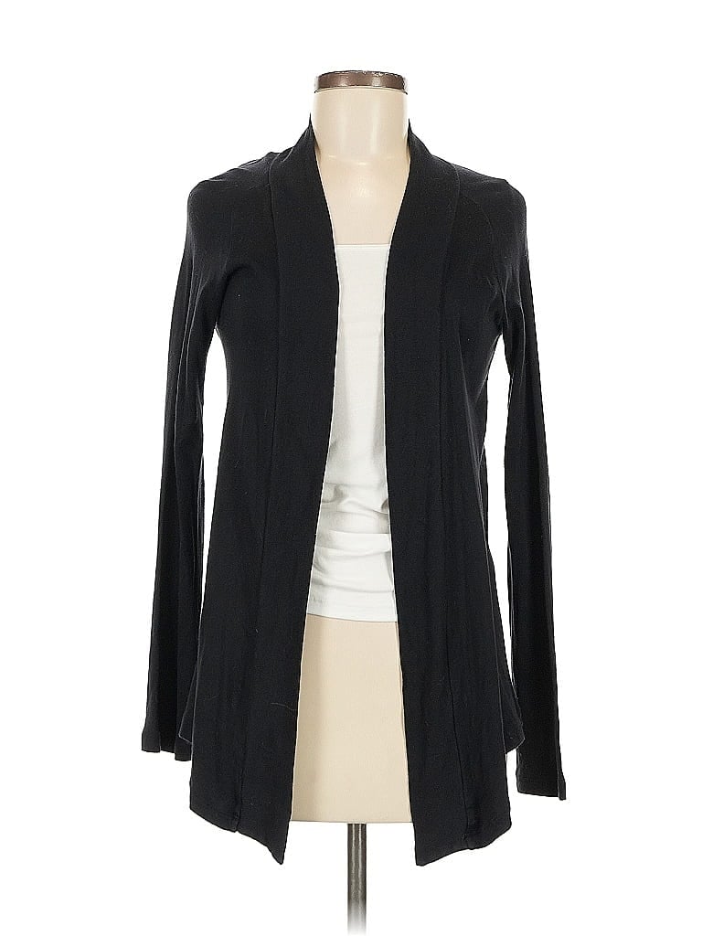 Pre-owned Splendid Cardigan Sweater In Black