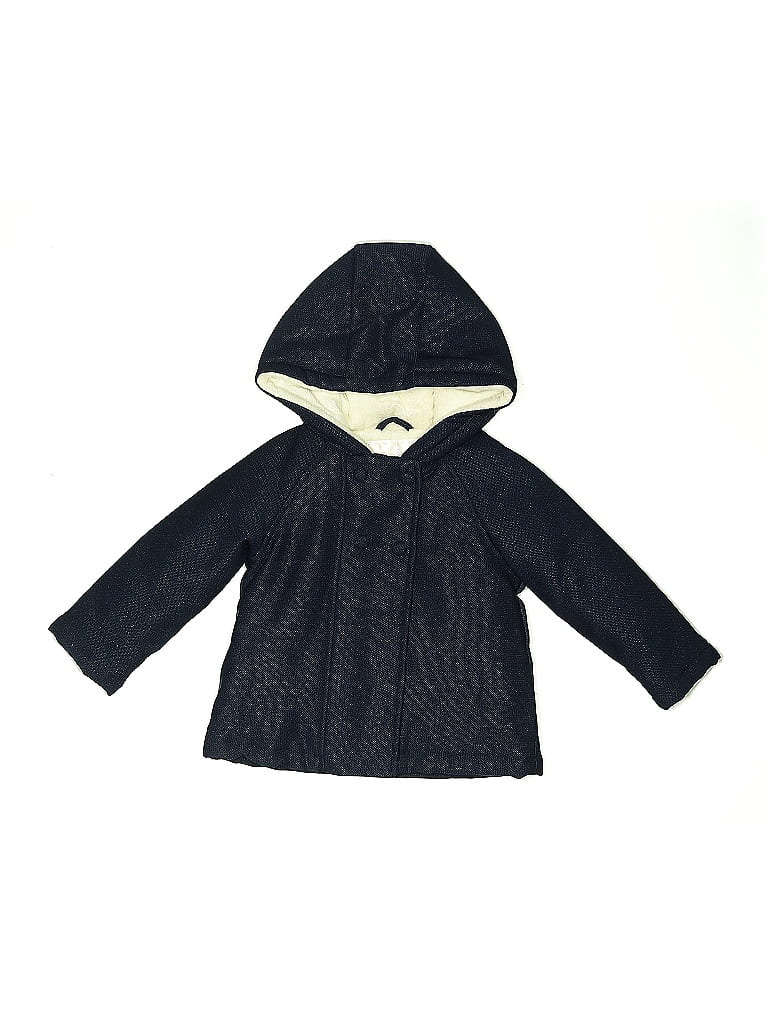 Click to view more detailed imagery on our partner's website Pre-owned Mon Caramel Kids' Coat In Blue