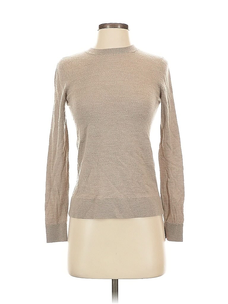 Pre-owned Katherine Barclay Wool Pullover Sweater In Brown