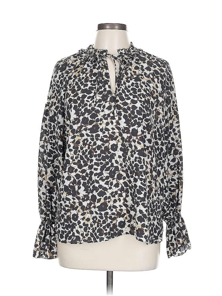 SANCTUARY Pre-owned Long Sleeve Blouse In White