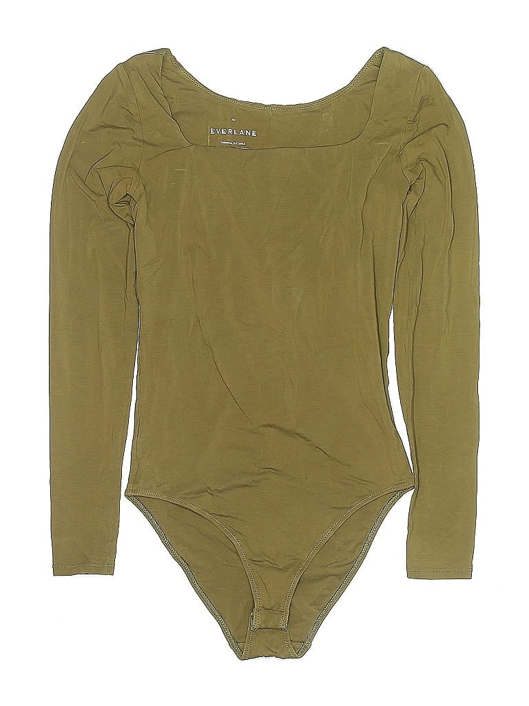 Pre-owned Everlane Bodysuit In Green