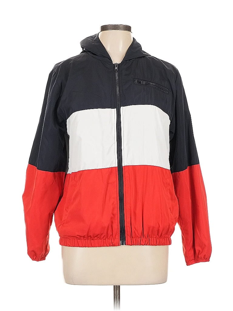 Pre-owned Unbranded Windbreaker Jacket In Blue