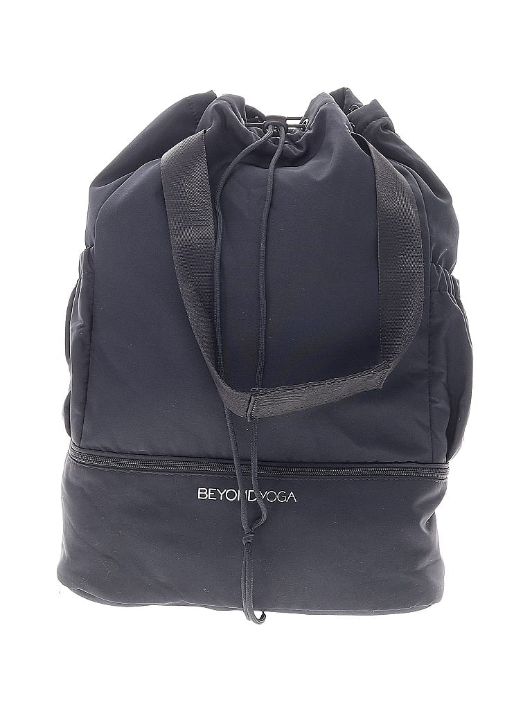 Pre-owned Beyond Yoga Backpack In Black
