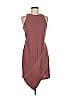 AQ/AQ 100% Polyester Solid Burgundy Cocktail Dress Size 6 - photo 1