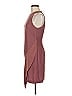 AQ/AQ 100% Polyester Solid Burgundy Cocktail Dress Size 6 - photo 5