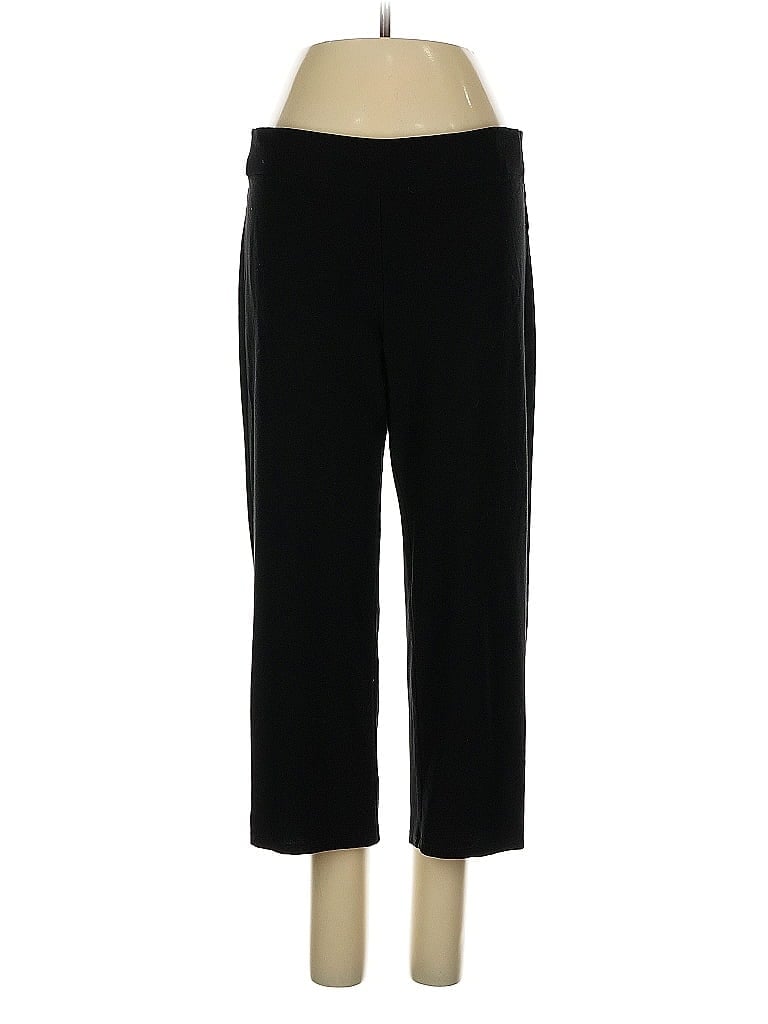 Pre-owned Eileen Fisher Casual Pants In Black