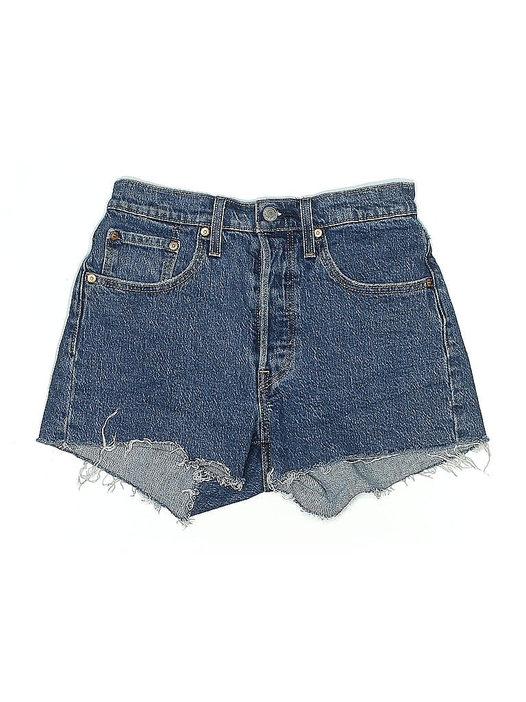 Pre-owned Levi's Denim Shorts In Blue