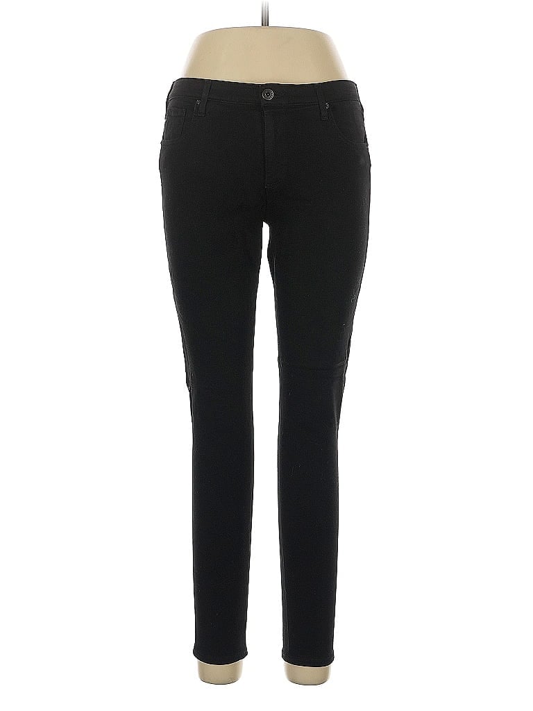 Pre-owned Adriano Goldschmied Jeggings In Black