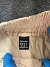 Salanta 100% Polyester Solid Ivory Khaki Shorts Size 6 - photo 3