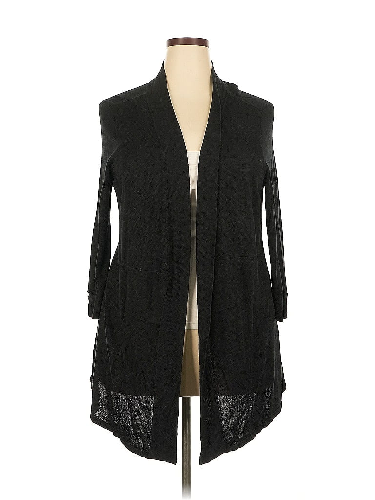 Pre-owned Premise Studio Cardigan Sweater In Black