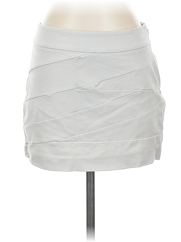 Click to view more detailed imagery on our partner's website Pre-owned Express Casual Skirt In Silver