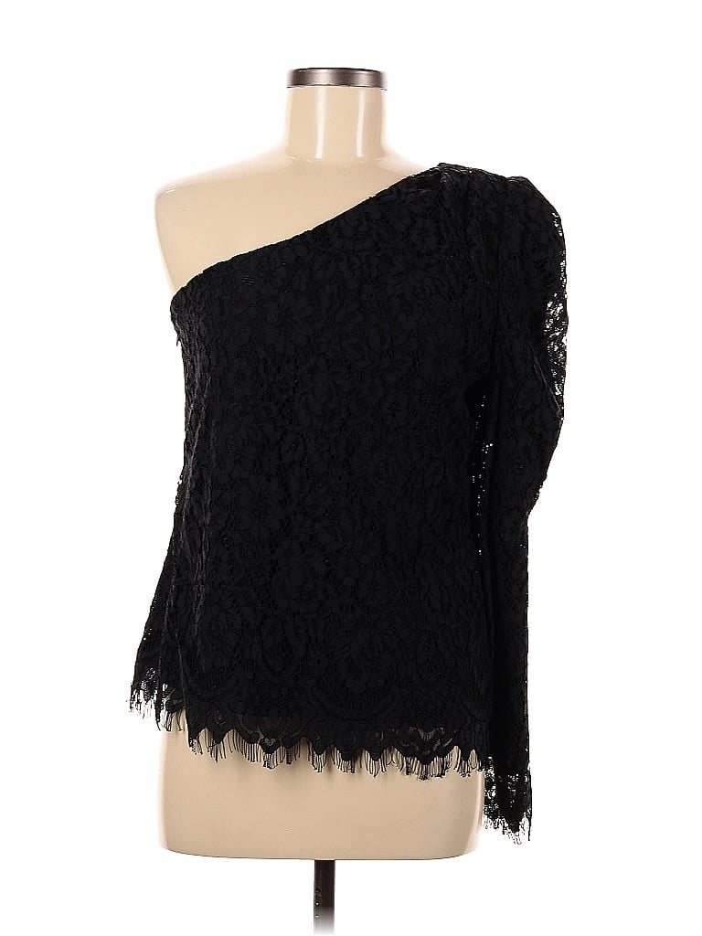 Leyden Long Sleeve Blouse In Black