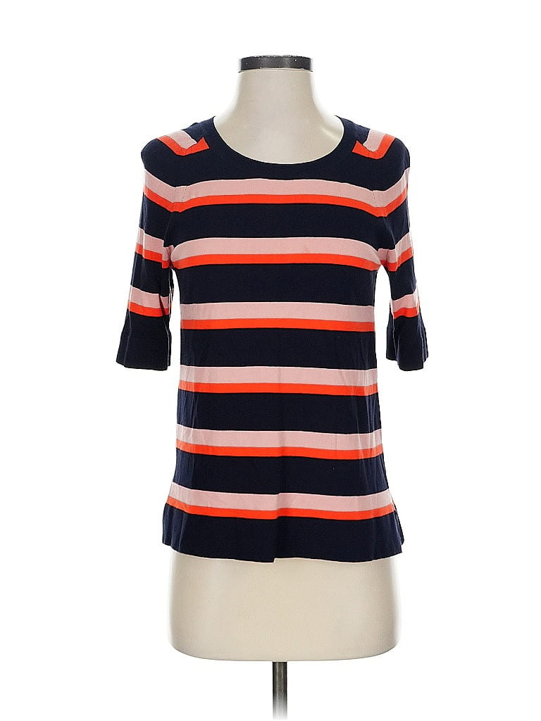 Pre-owned Ann Taylor Cardigan Sweater In Orange