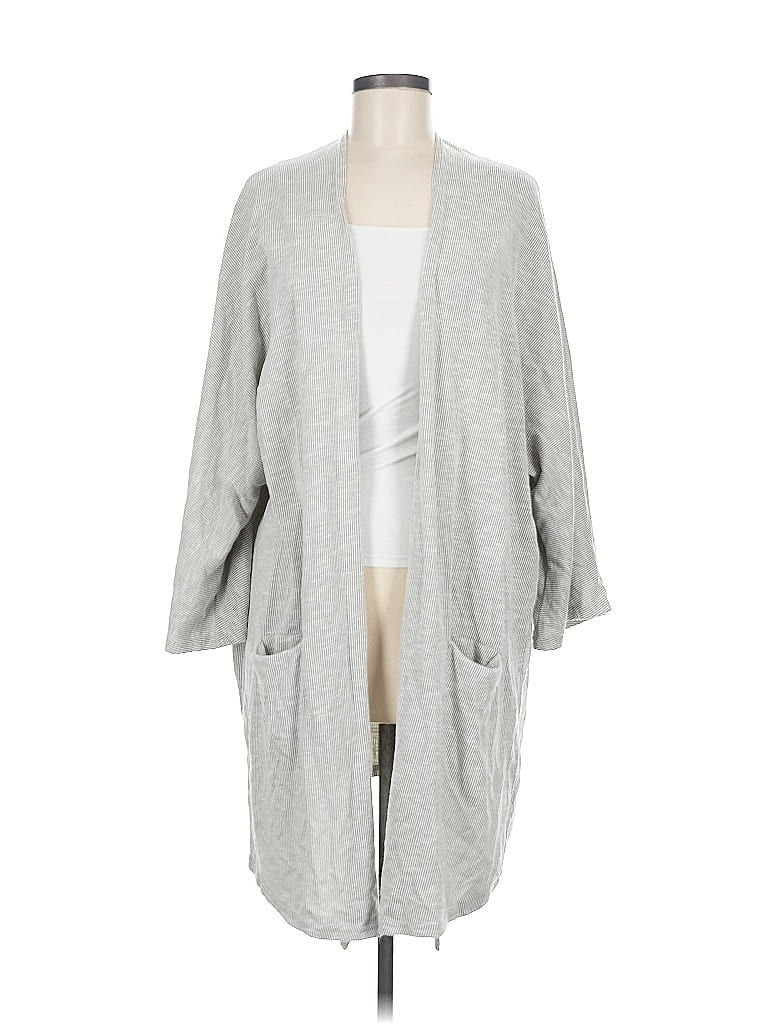 Pre-owned Donni Cardigan Sweater In Gray