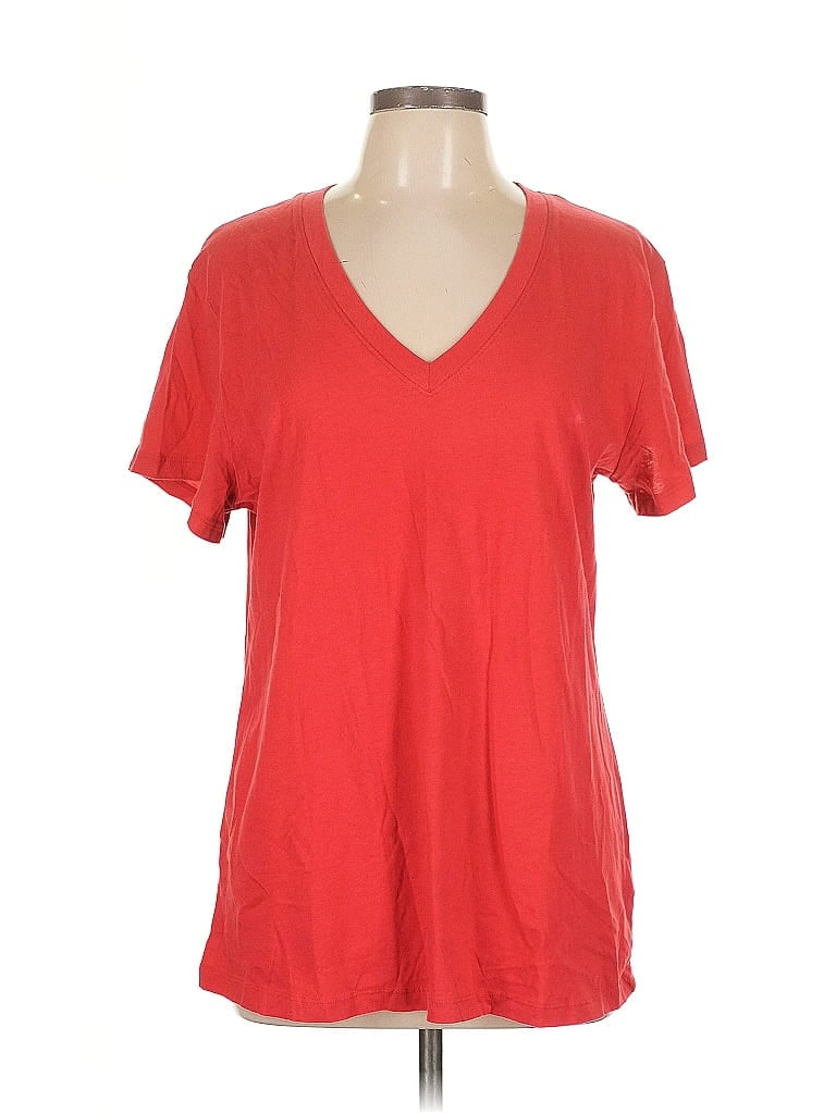 Pre-owned Universal Thread Short Sleeve T-shirt In Red