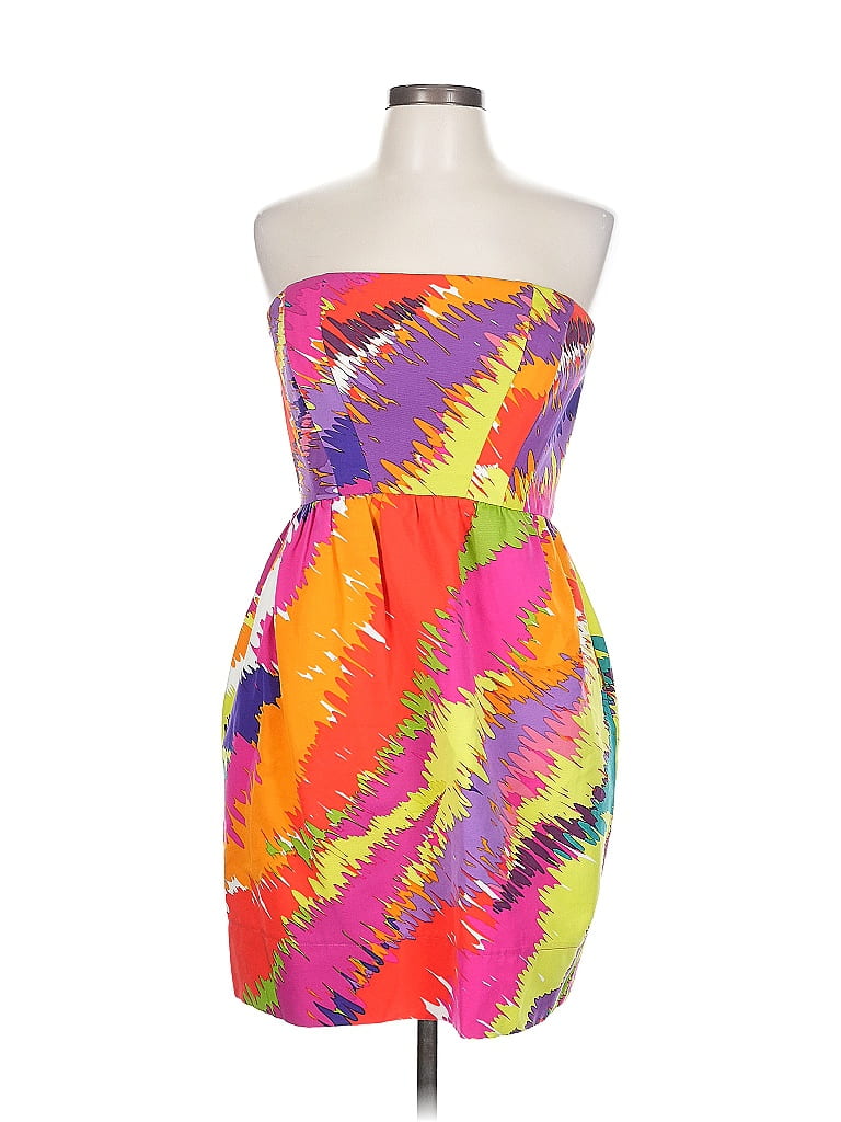 Pre-owned Shoshanna Cocktail Dress In Orange