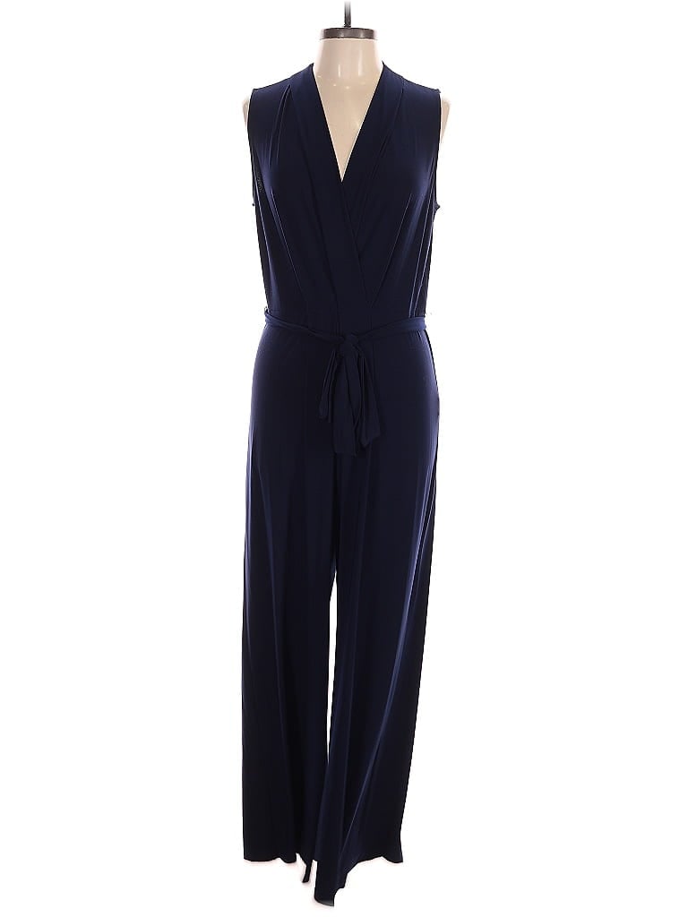 Pre-owned Tash + Sophie Jumpsuit In Blue
