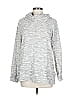 Daisy Fuentes Silver Pullover Sweater Size L - photo 1