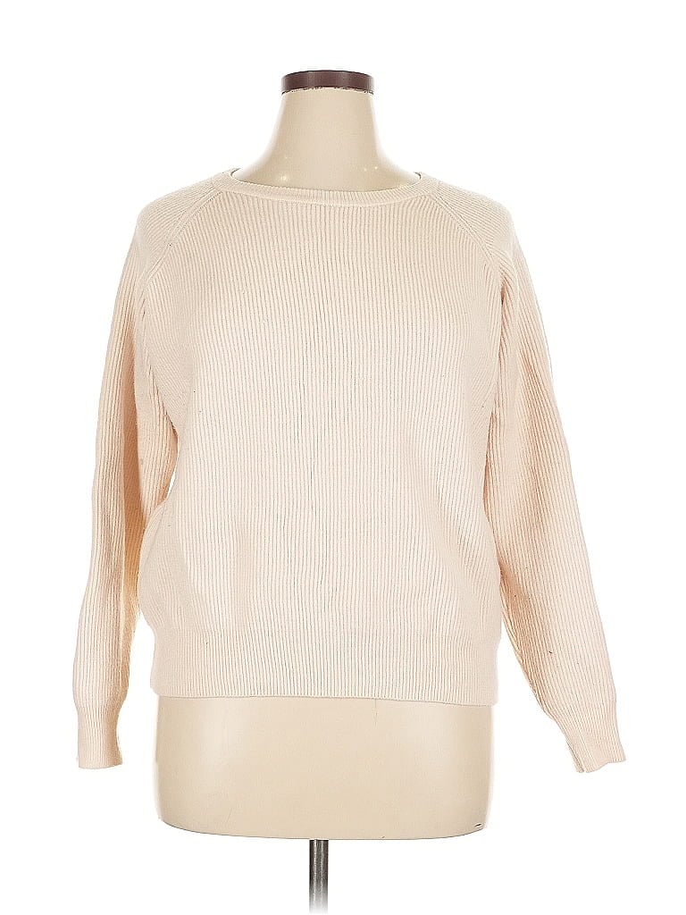 Pre-owned Chouyatou Pullover Sweater In White