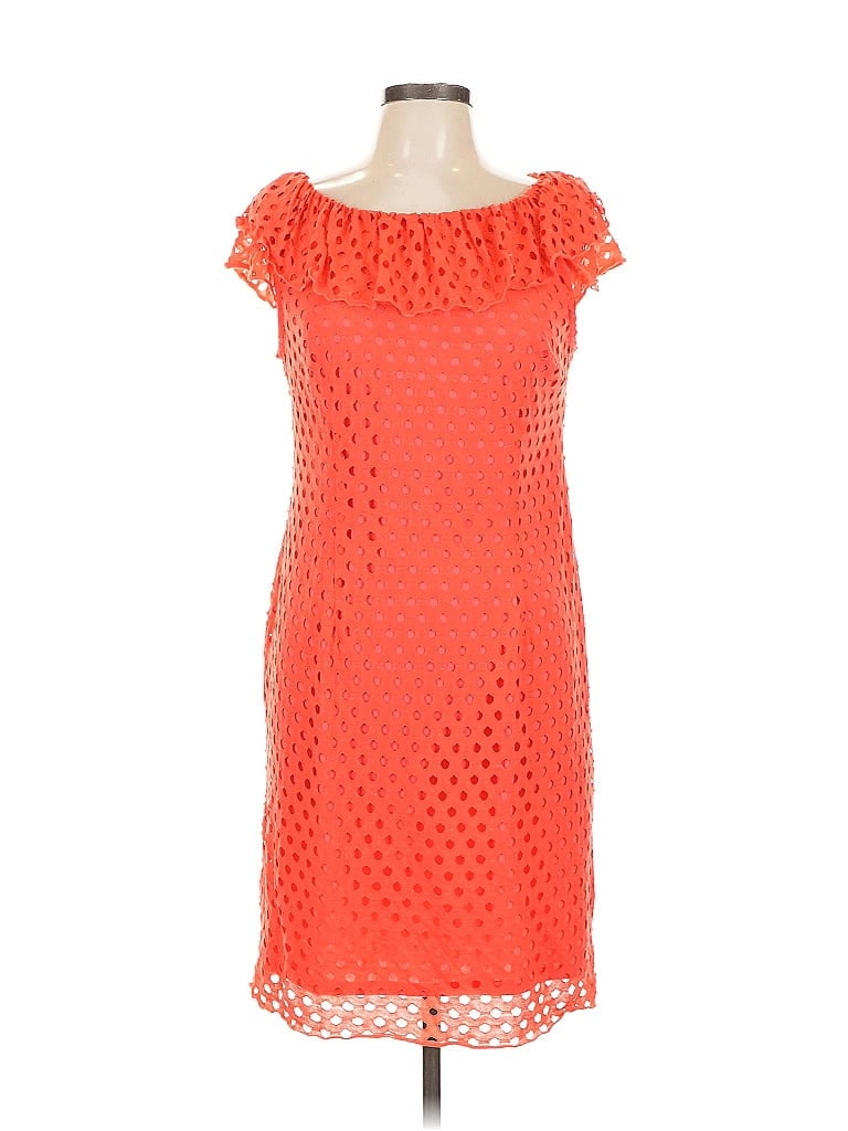 Pre-owned Dressbarn Cocktail Dress In Orange