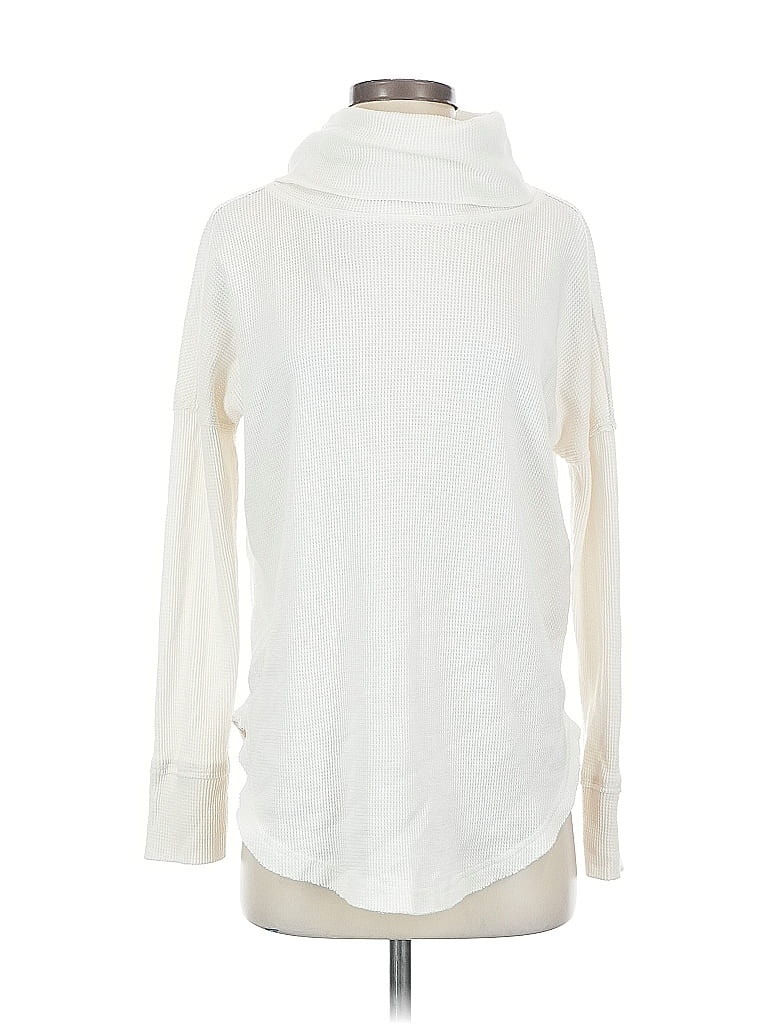 MAEVE BY ANTHROPOLOGIE Pre-owned Turtleneck Sweater In White