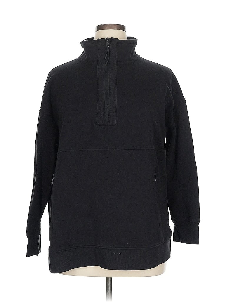 Pre-owned Maurices Pullover Sweater In Black