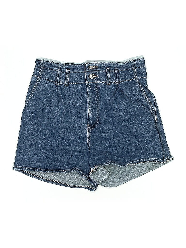 Pre-owned Express Denim Shorts In Blue