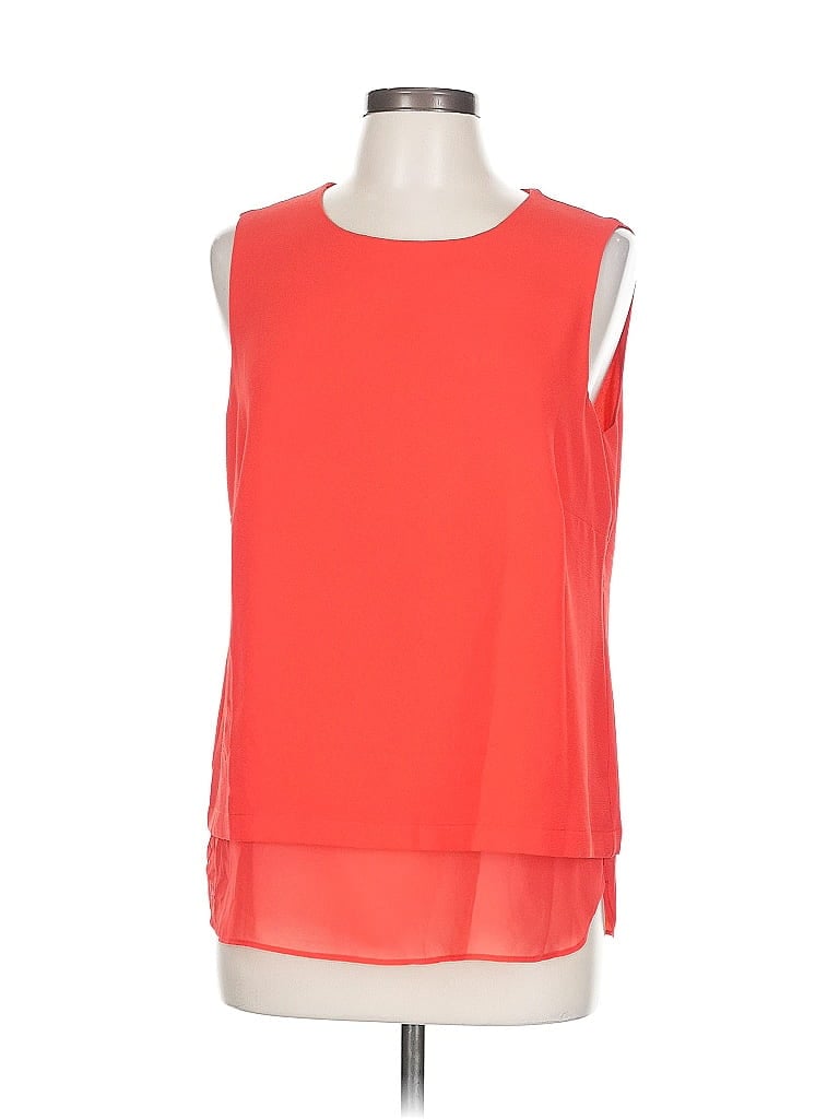 ROSE + OLIVE Pre-owned Sleeveless Blouse In Orange