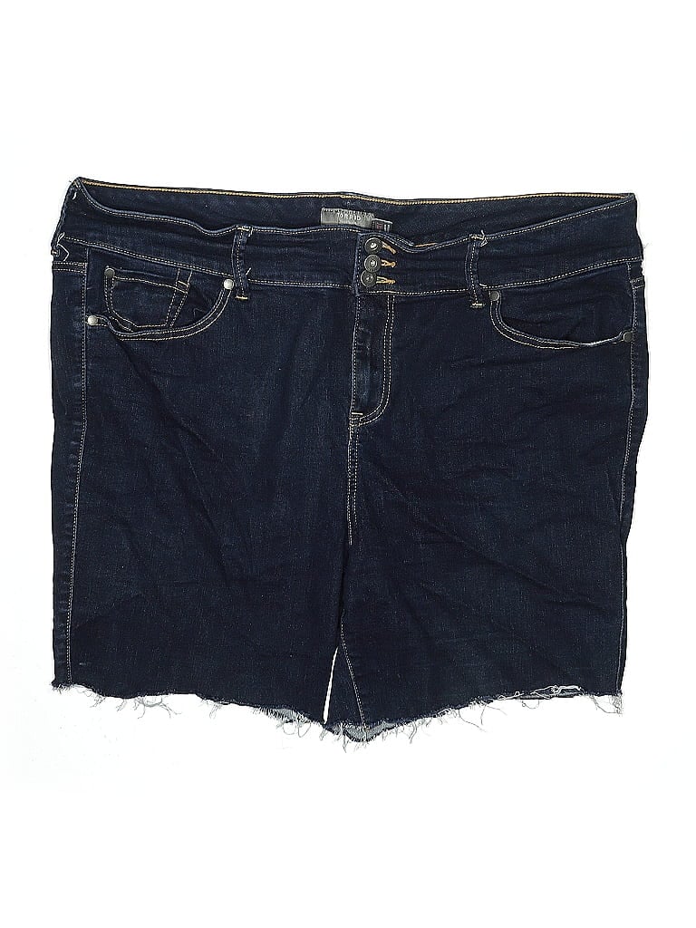 Pre-owned Torrid Denim Shorts In Blue