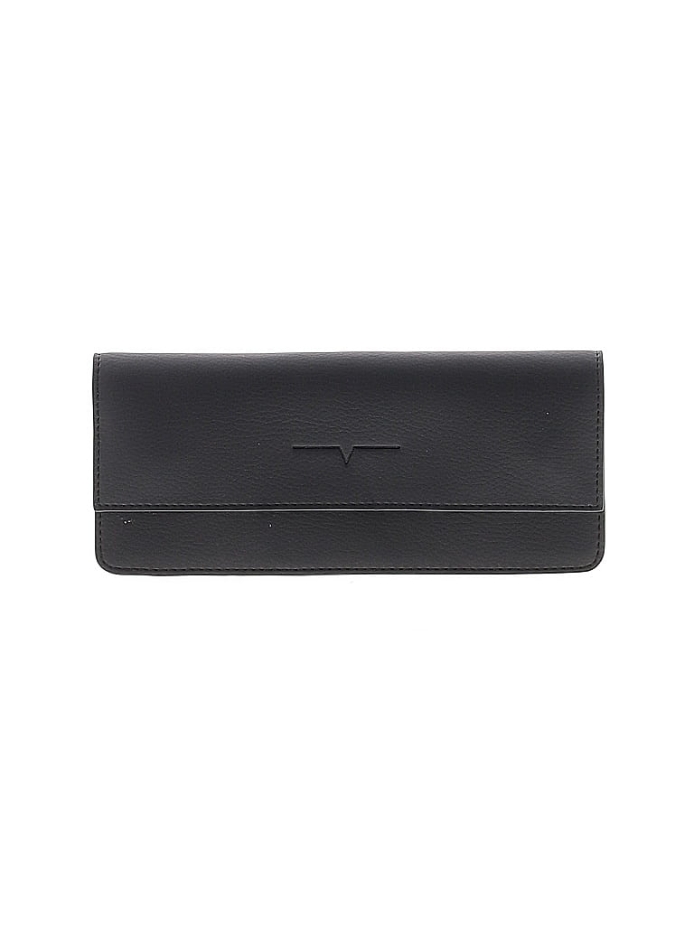 Pre-owned Von Holzhausen Leather Wallet In Black