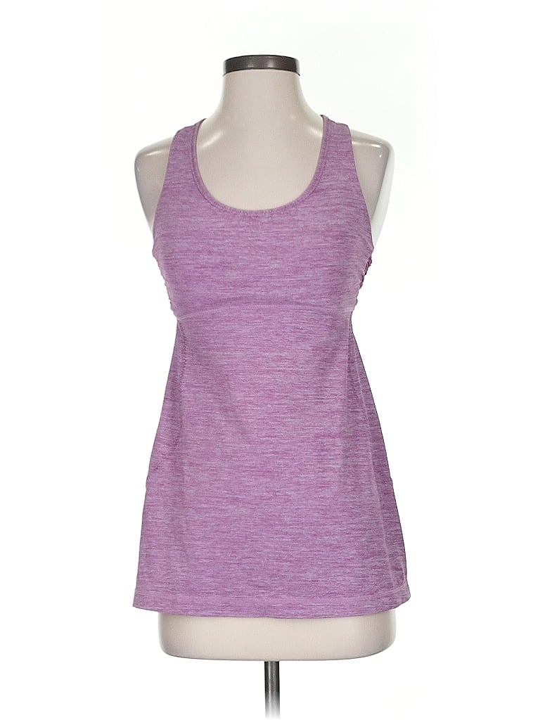 Pre-owned Lululemon Athletica Active Tank Top In Burgundy