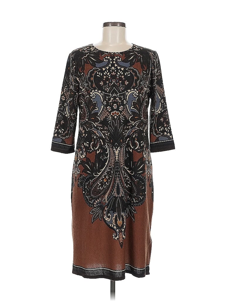 Pre-owned Tiana B Cocktail Dress In Brown