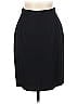 Talbots 100% Wool Solid Black Wool Skirt Size 10 - photo 2