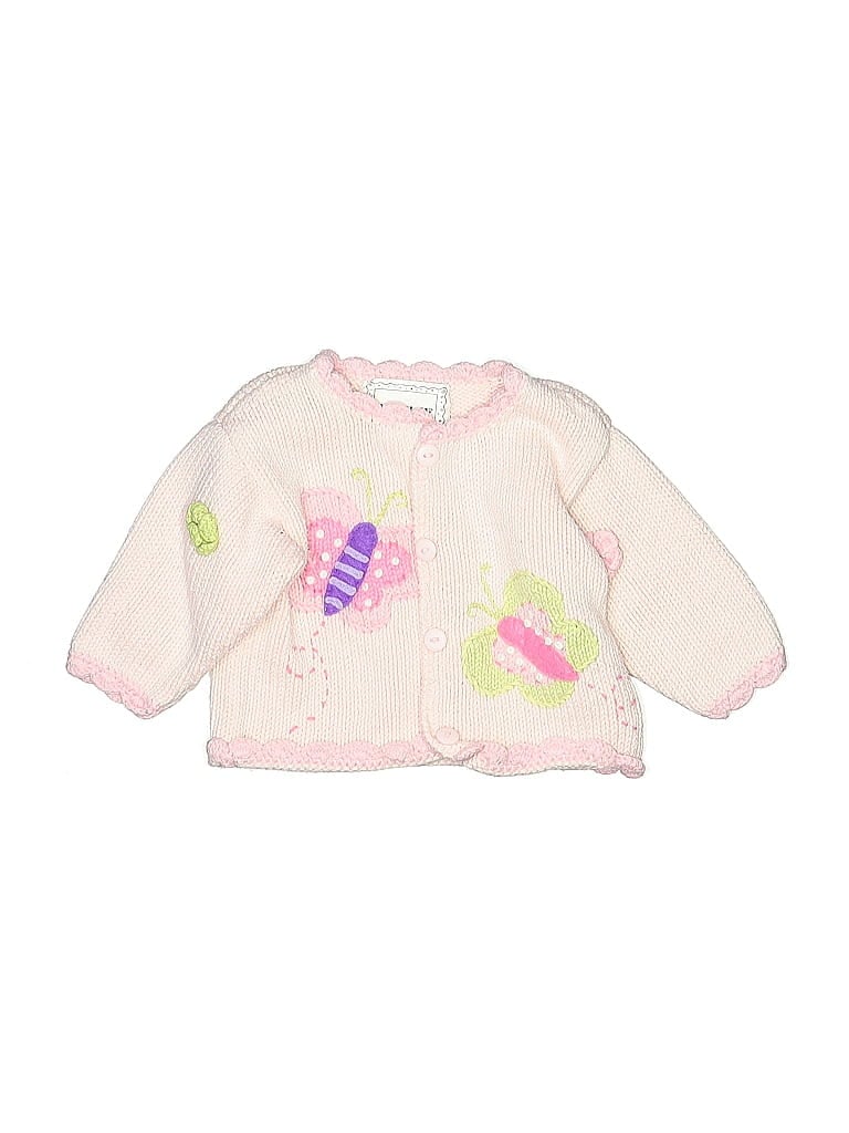 Click to view more detailed imagery on our partner's website Pre-owned Art Walk Babies' Cardigan Sweater In Pink