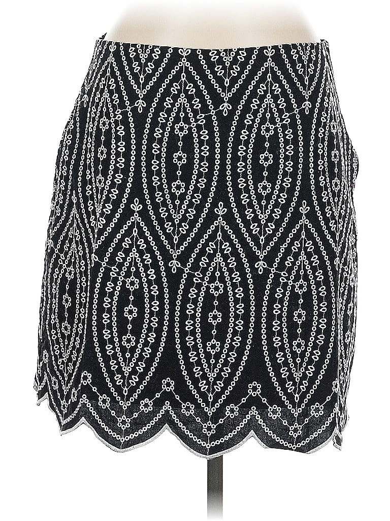 Pre-owned Ann Taylor Loft Formal Skirt In Black