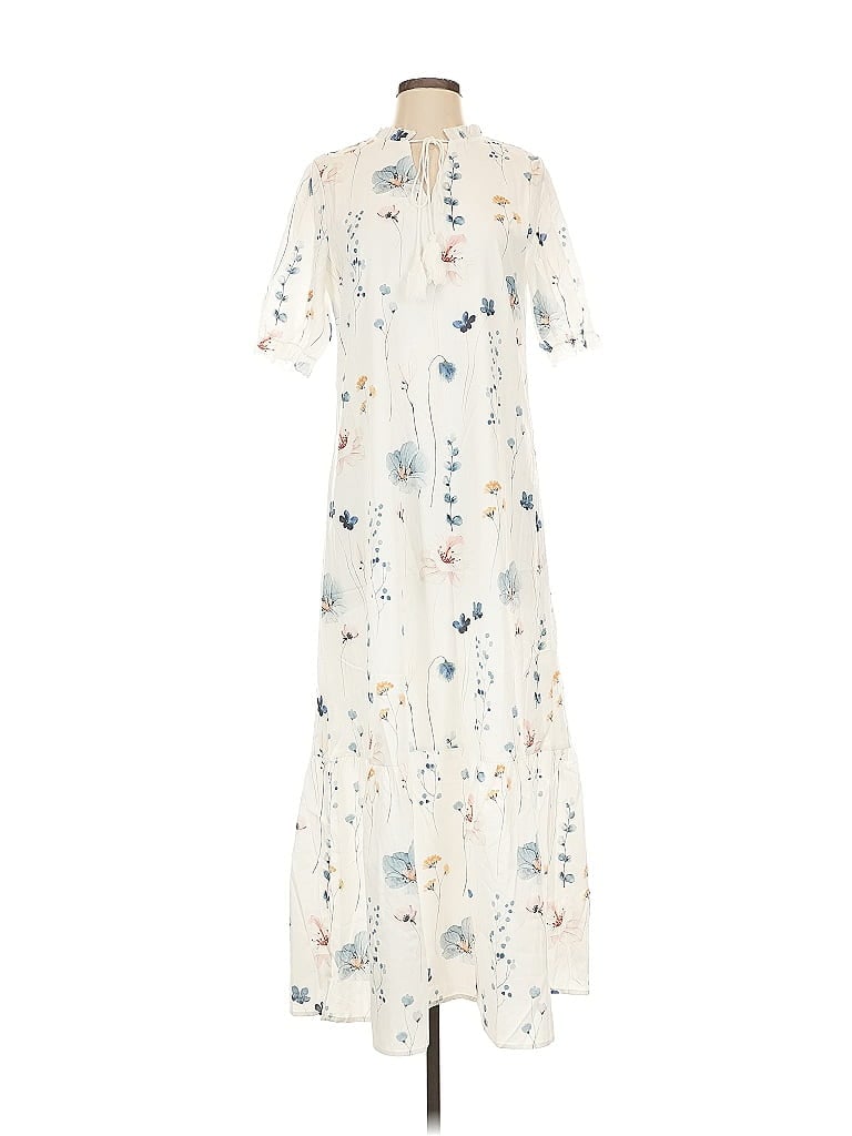 Pre-owned Unbranded Casual Dress In Blue