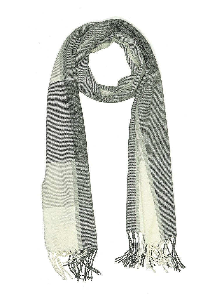 Pre-owned Express Scarf In Gray