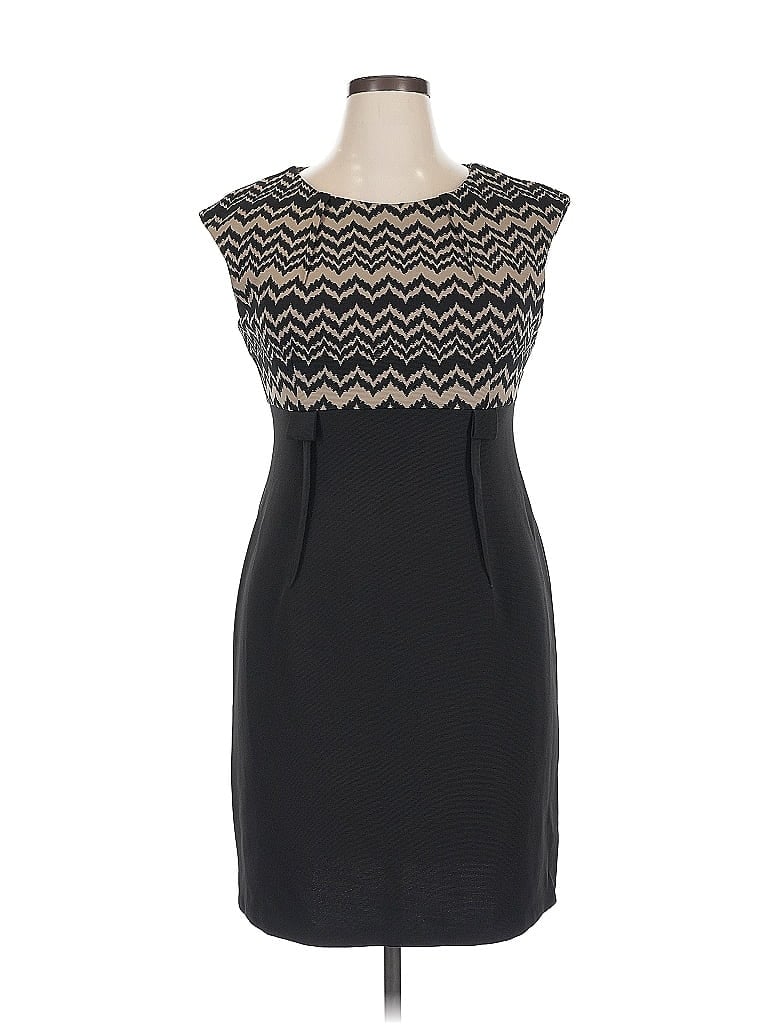 Pre-owned Connected Apparel Cocktail Dress In Black