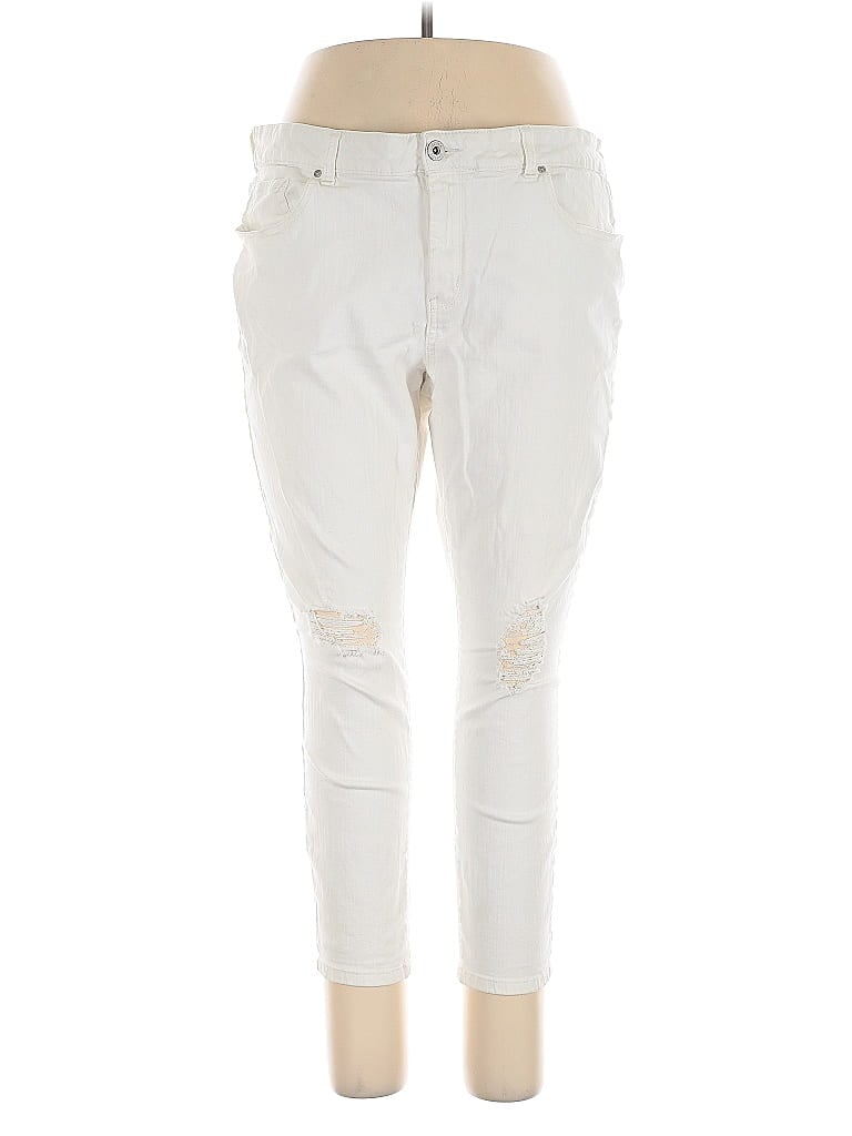 JESSICA SIMPSON Pre-owned Jeans In White