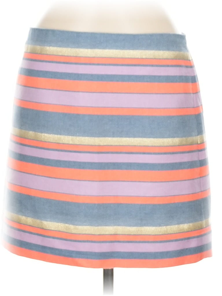 Pre-owned J.crew Factory Store Casual Skirt In Blue