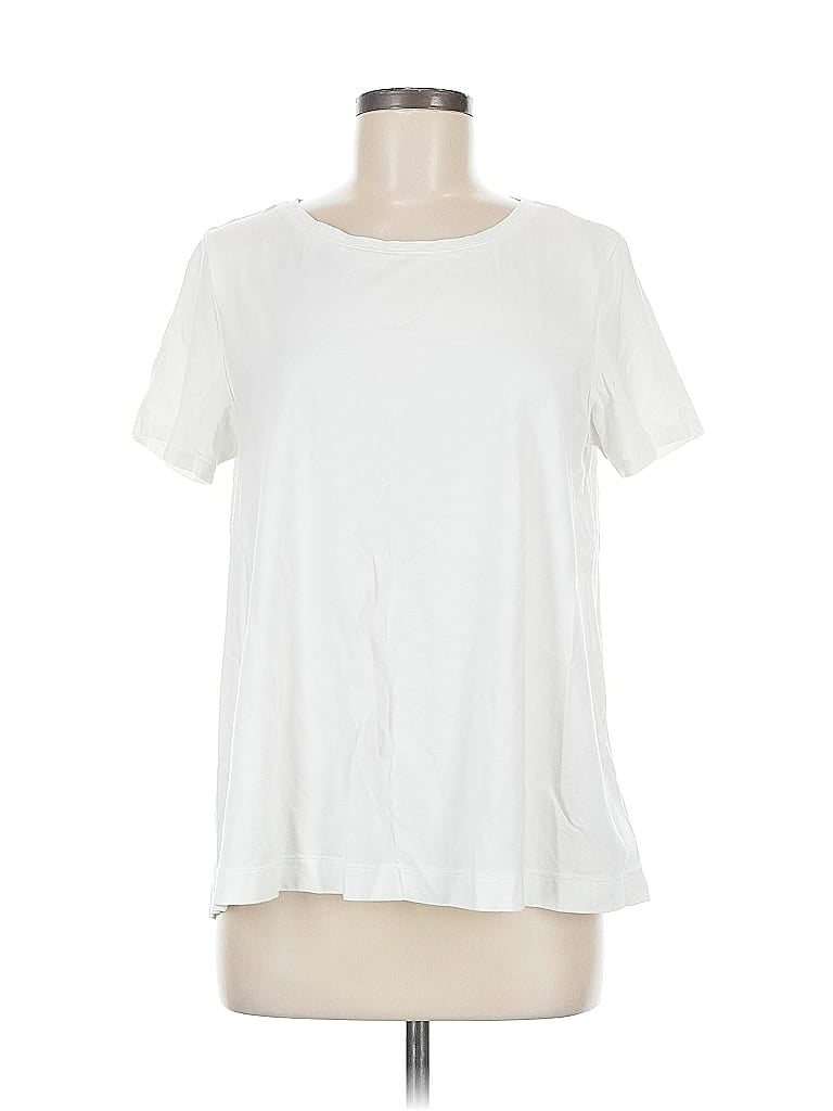 Pre-owned Old Navy Short Sleeve T-shirt In White