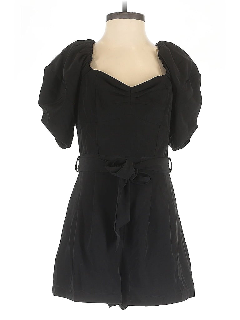 Pre-owned Endless Rose Romper In Black